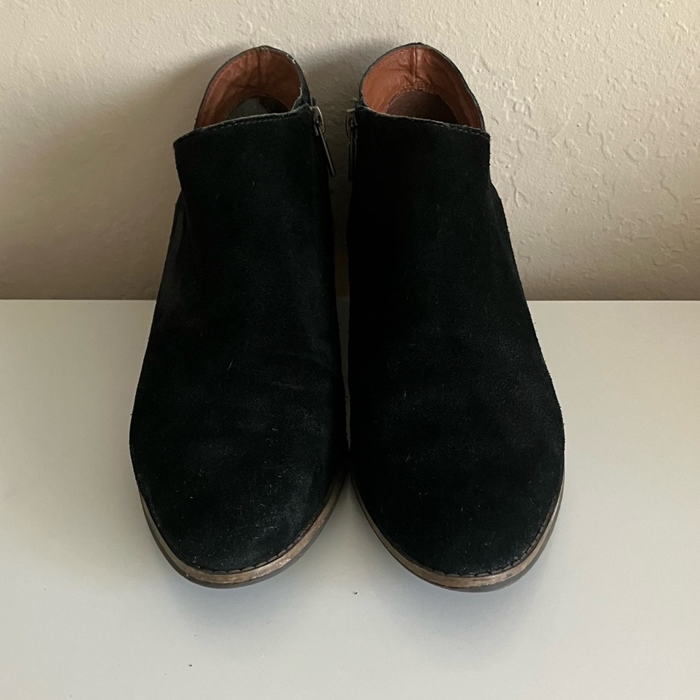 Lucky Brand Black Booties Size 10